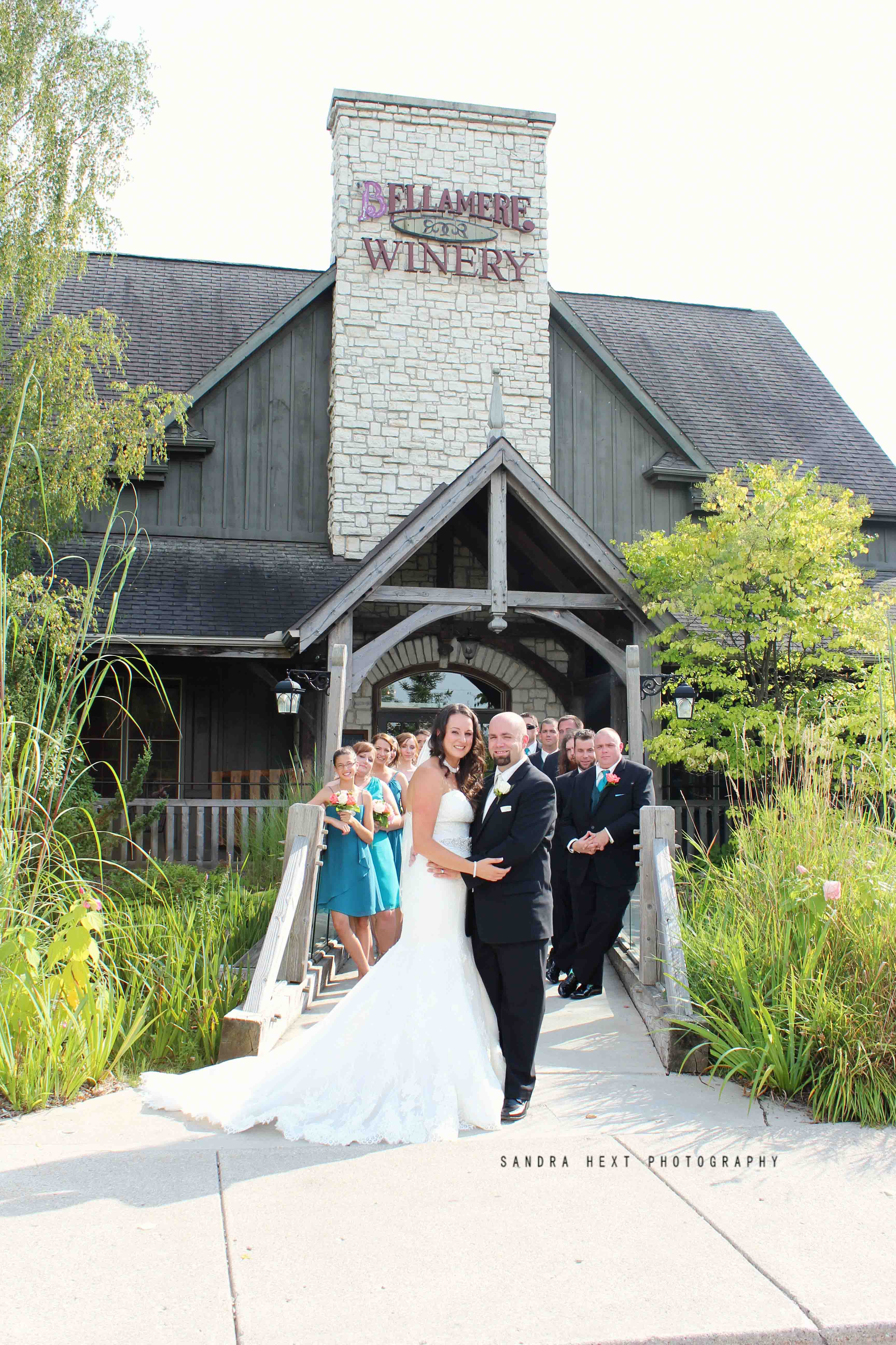 Bellamere Winery wedding photography london ontario