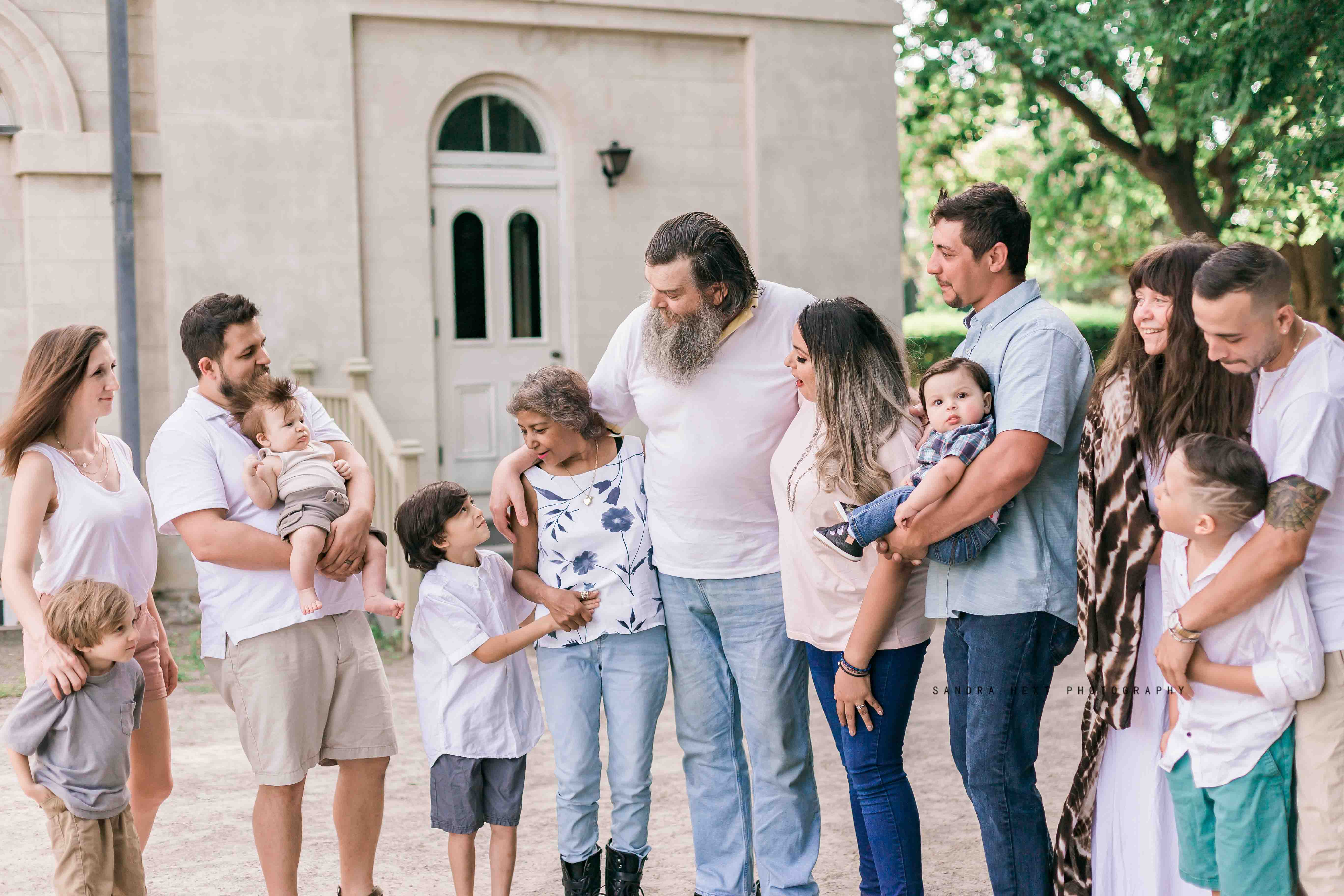Family photos at Dundurn Castle Hamilton