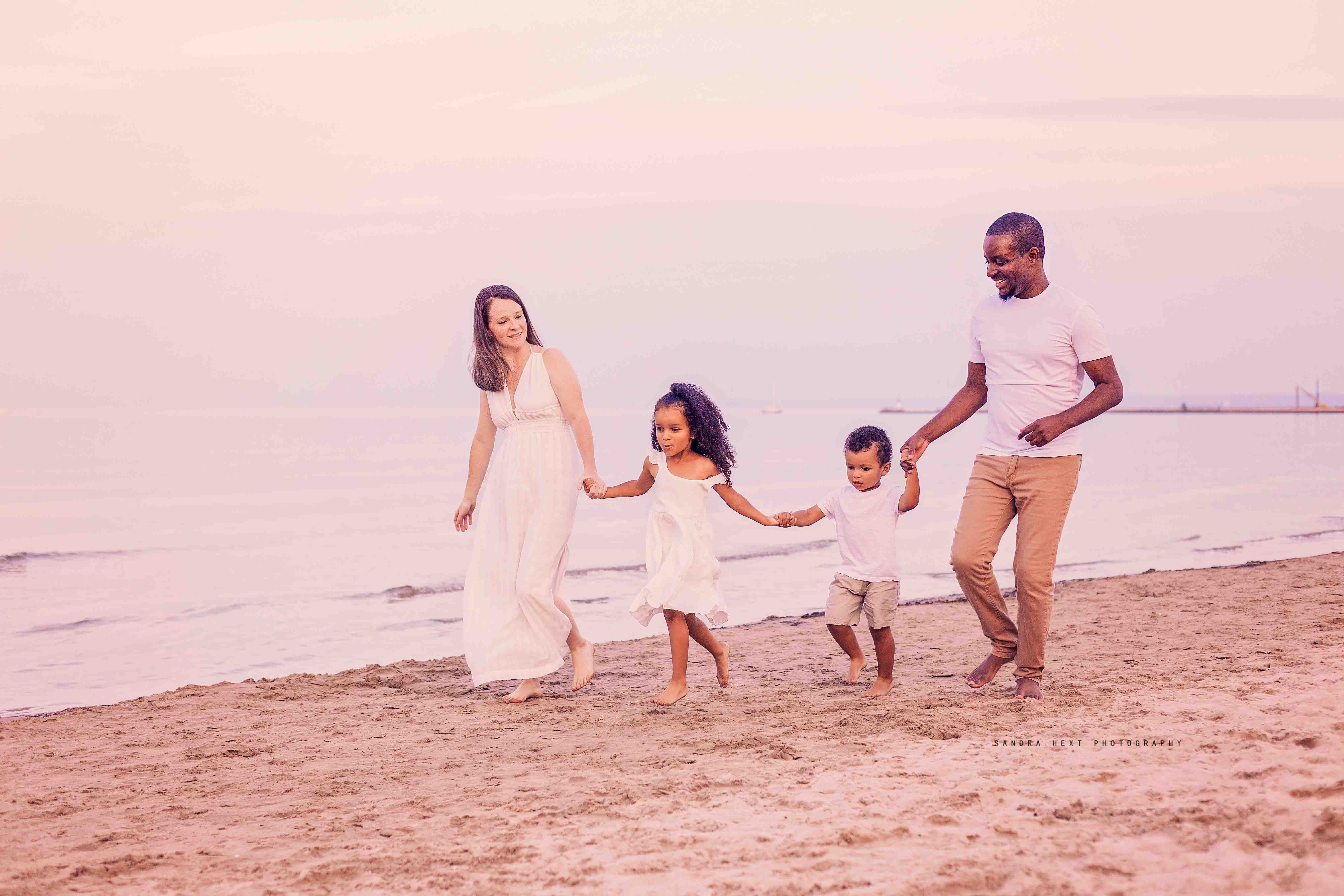 Sunset engagement photos Burlington Ontario