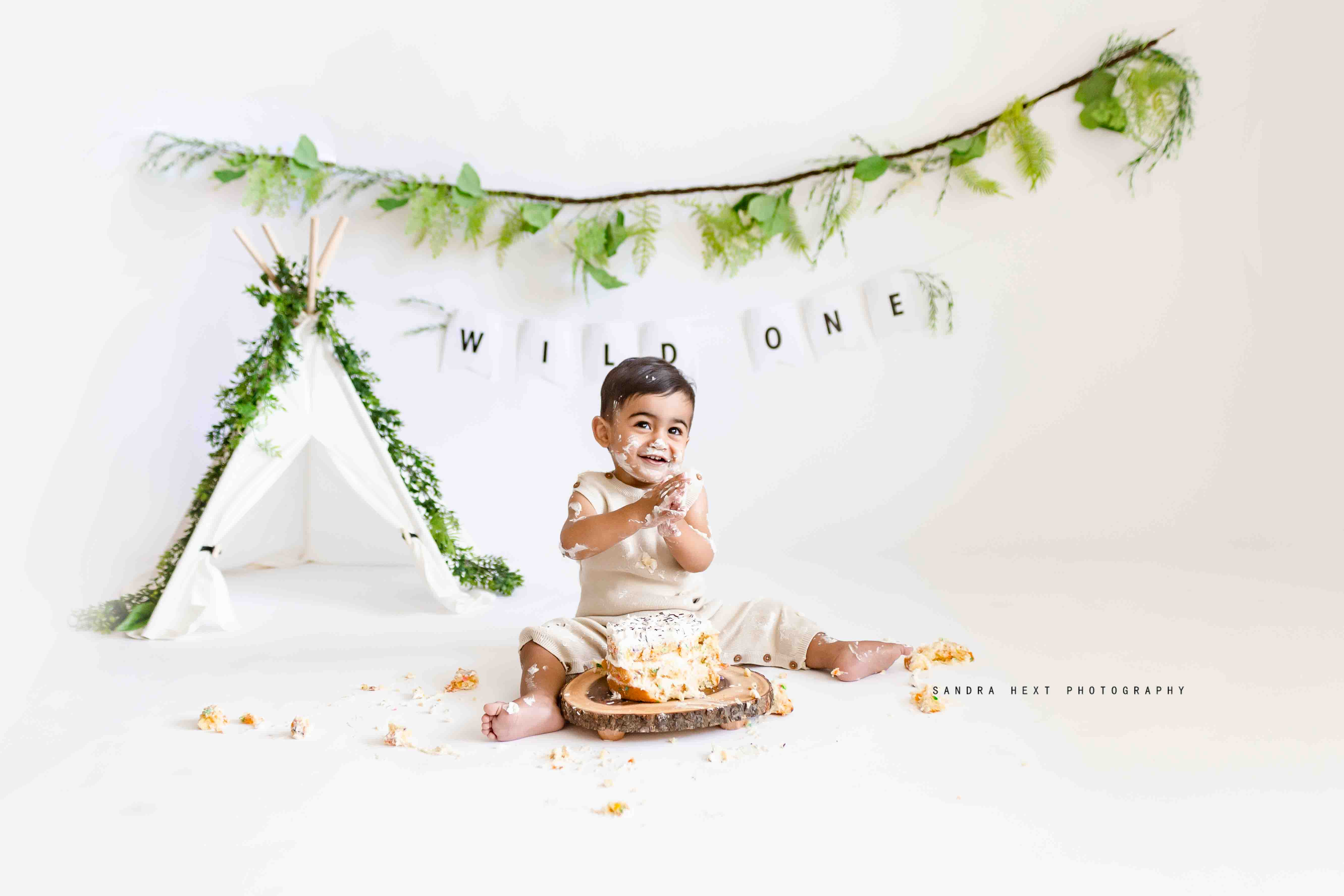 Cake smash photography Burlington Ontario