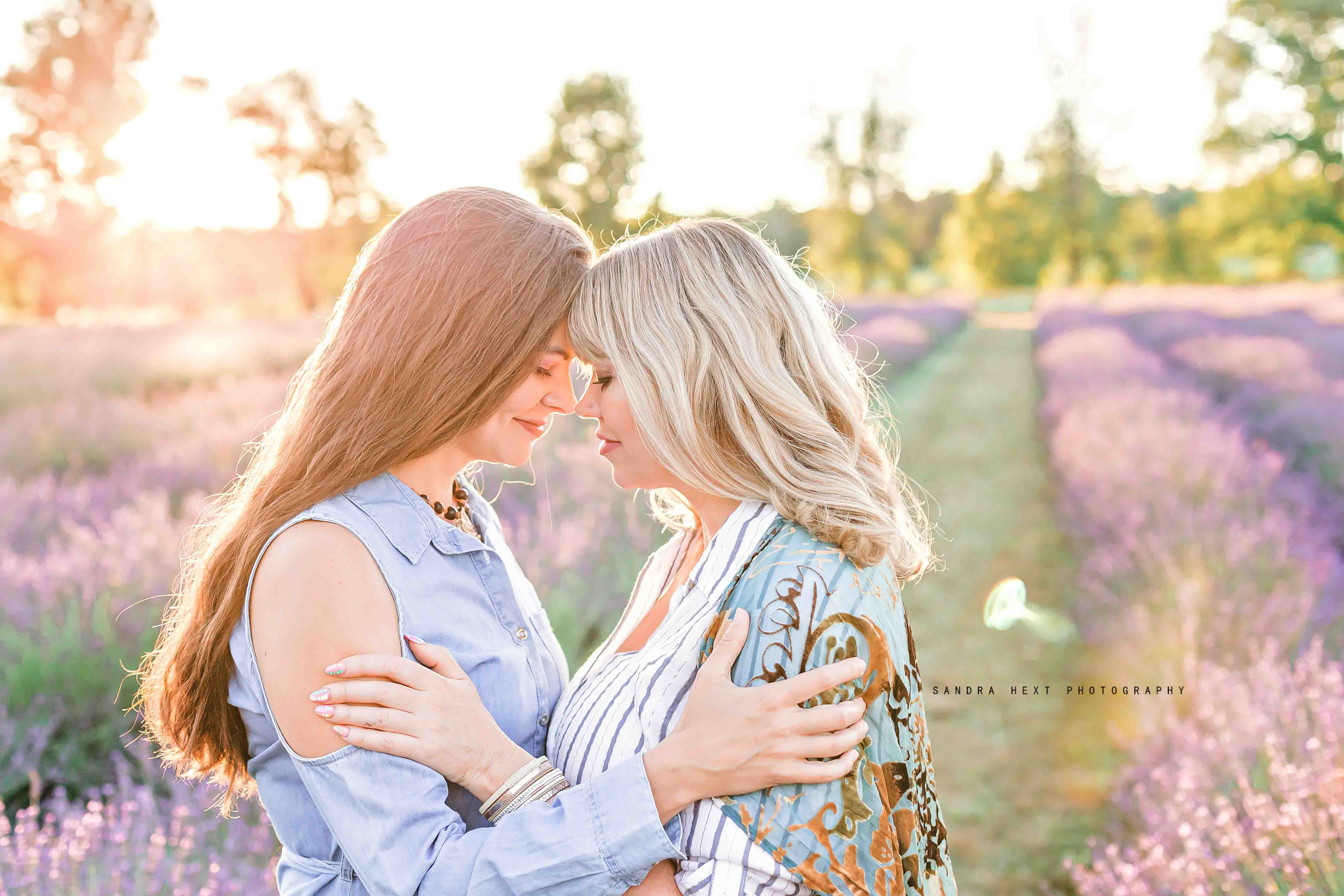 Lavender family photo session Hamilton 