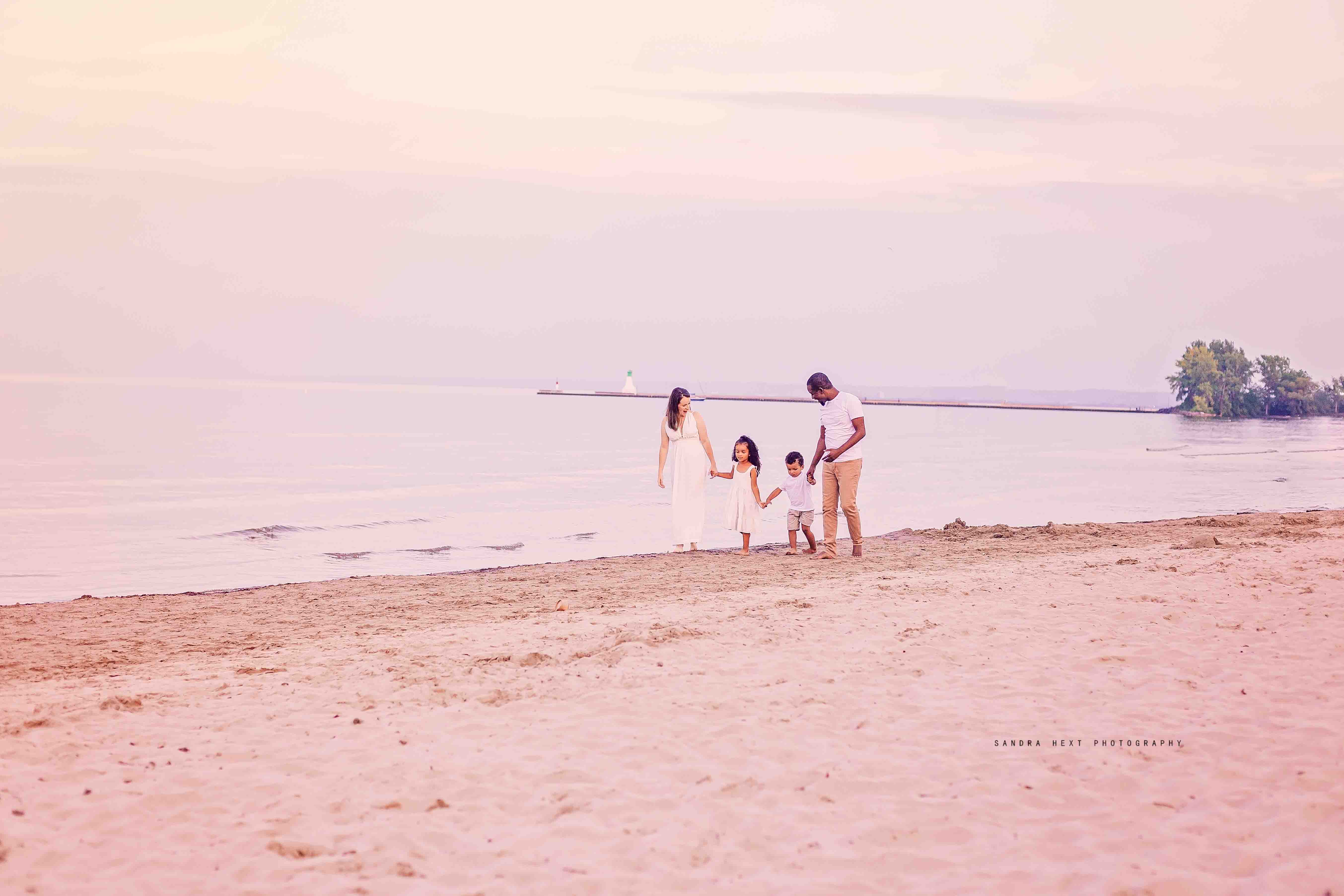 Beach photography sessions in Burlington