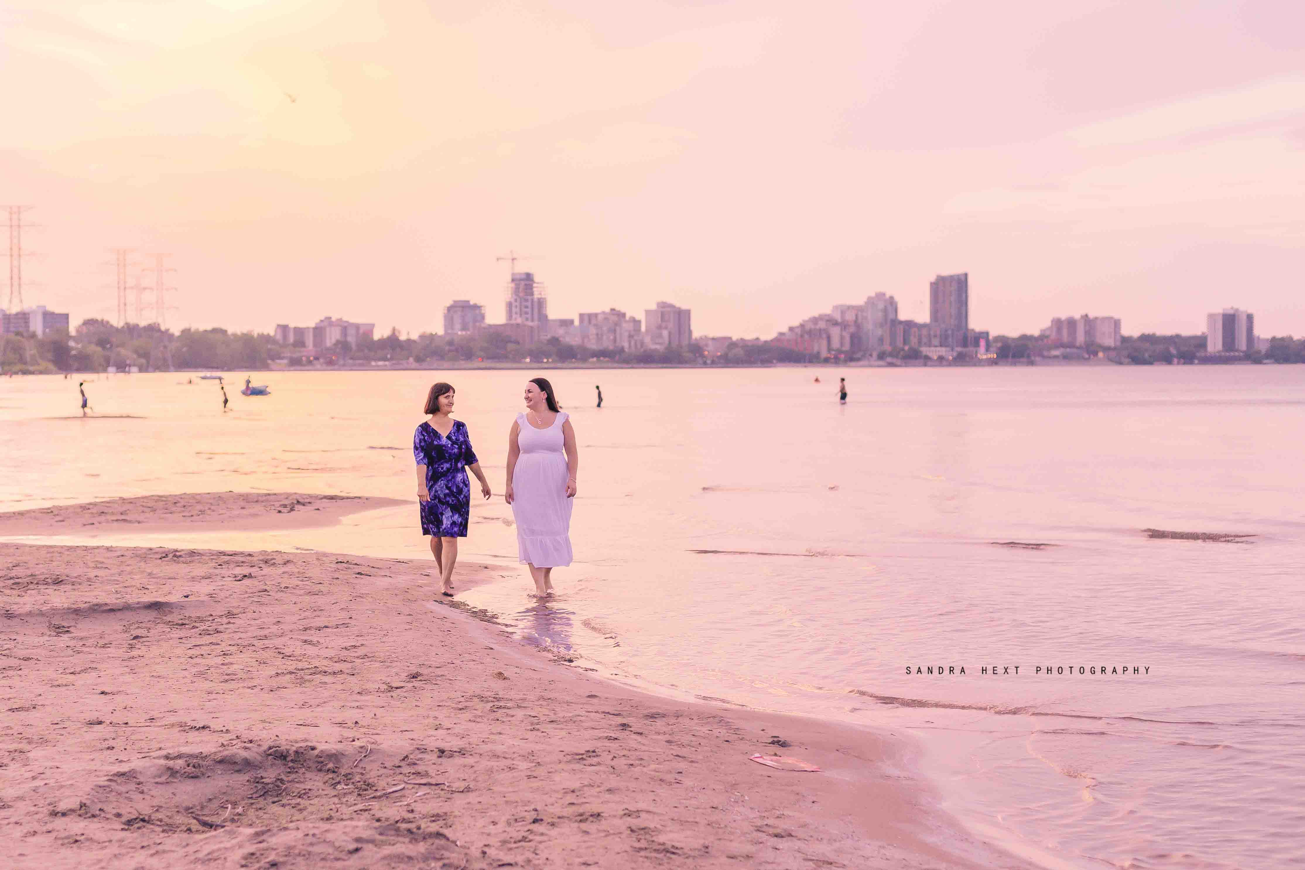 Sandra Hext Sunset Session Burlington Beach 
