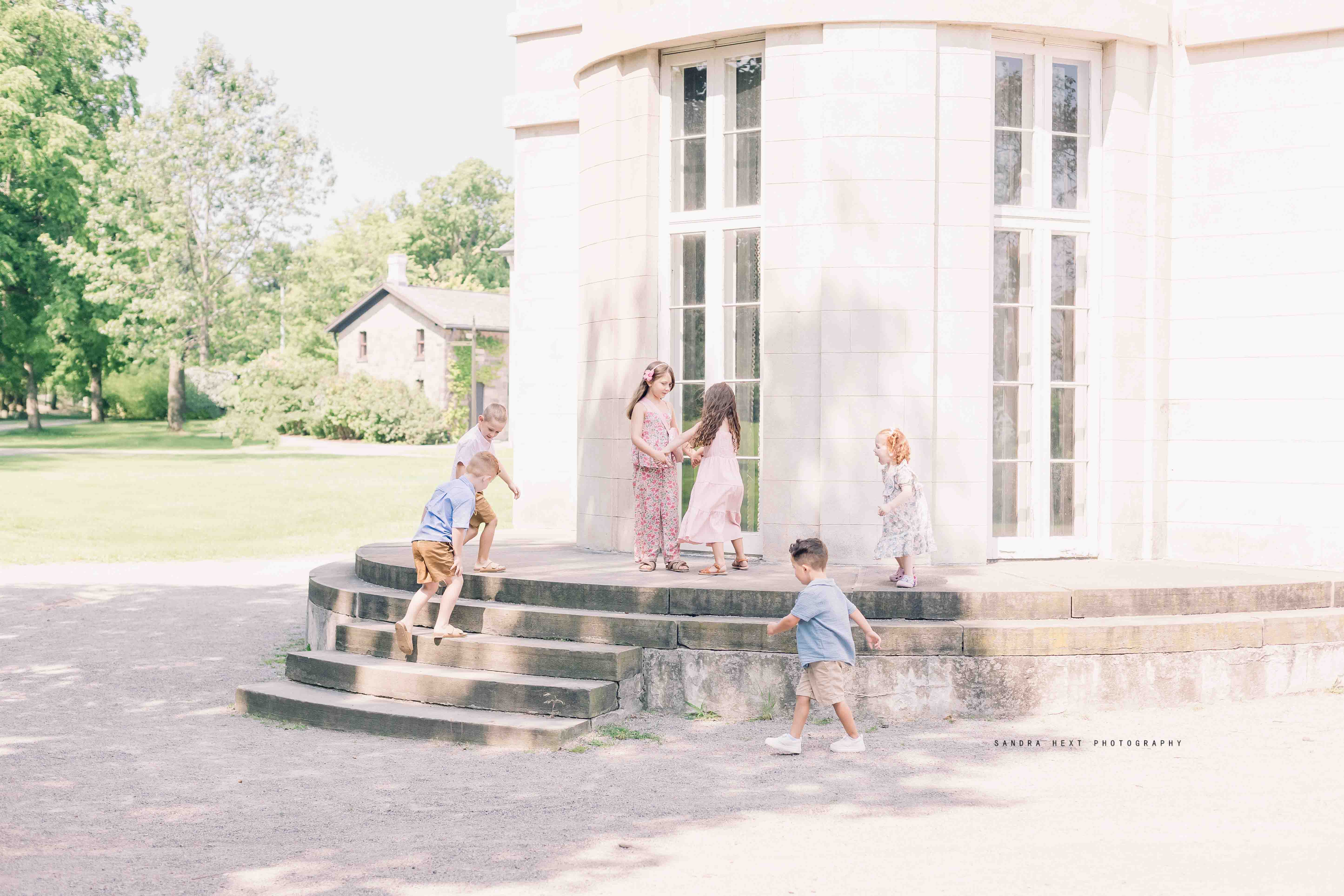 Family Session at Dundurn Castle