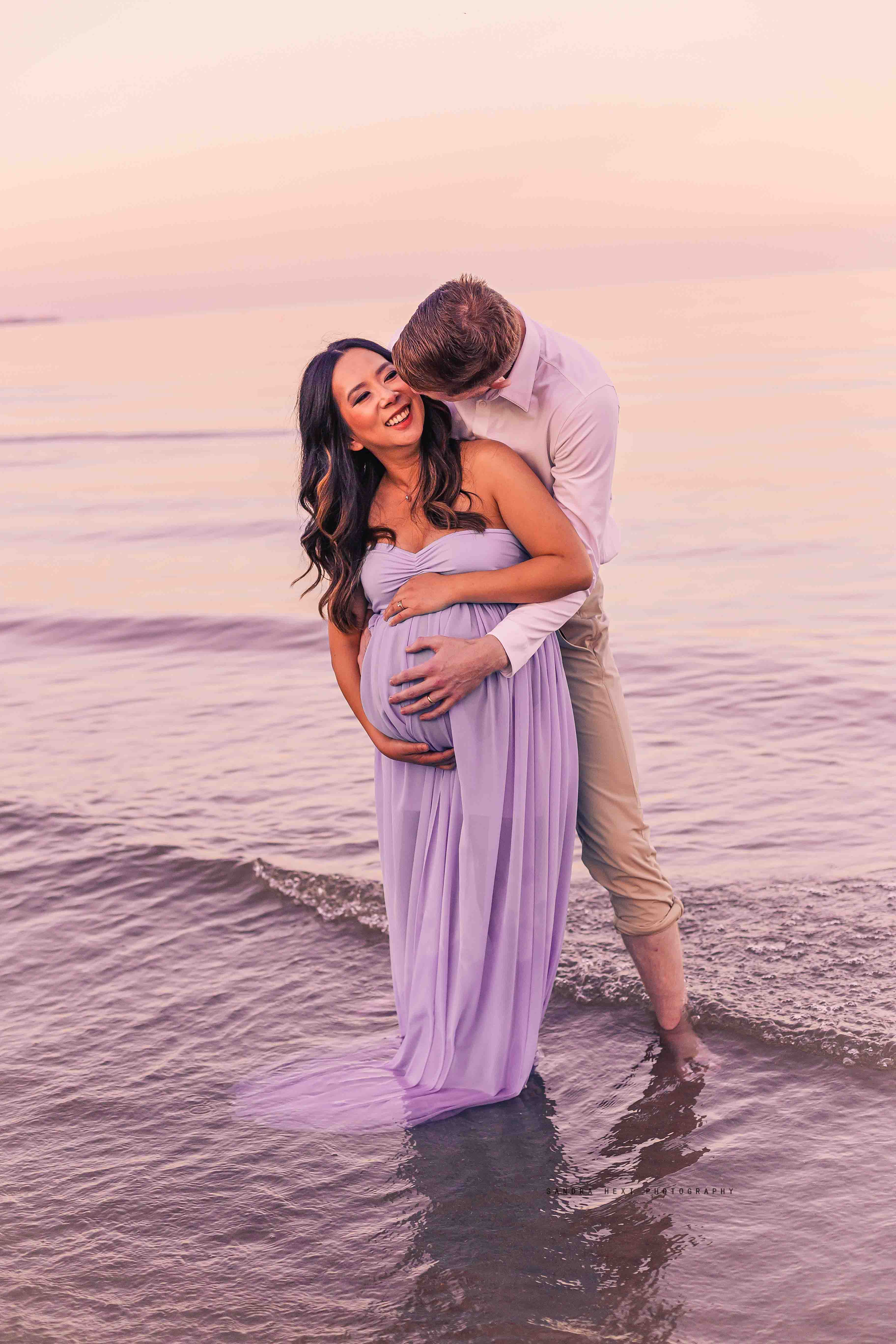 Beach photography sessions in Burlington