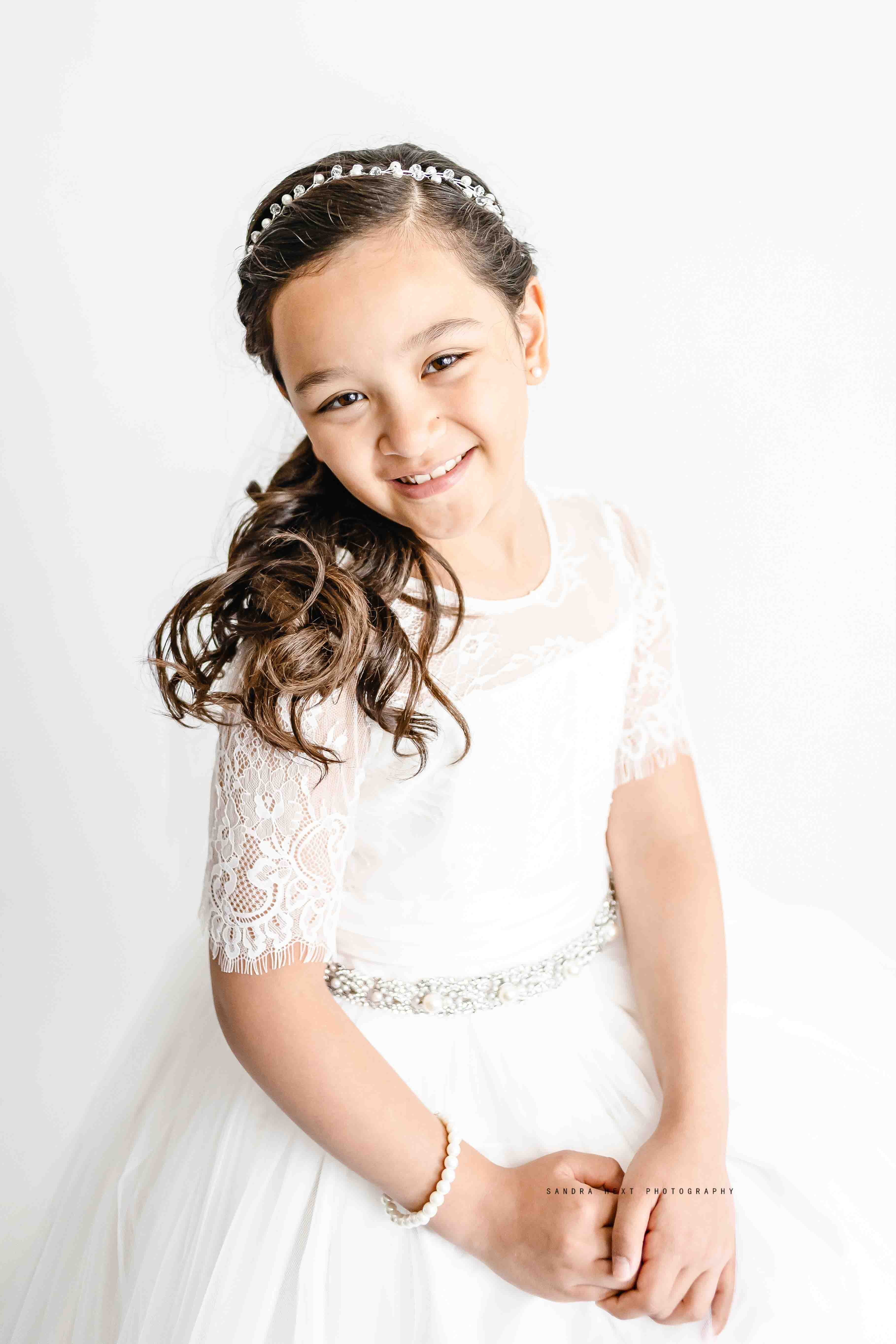 First Communion photo session Hamilton
